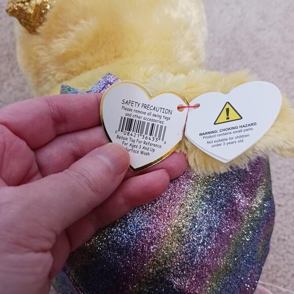 The Beanie Boos Collection -Megg Plush Stuffed Animal Chick NWT - Picture 7 of 7